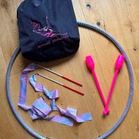 Set ginnastica ritmica ideale per allenamento