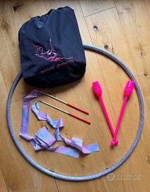 Set ginnastica ritmica ideale per allenamento