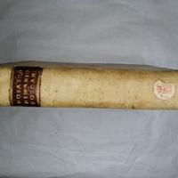 423 LIBRO ANTICO  RIMARIO TOSCANO  anno 1763