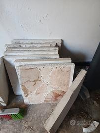 Mattoni in segato di marmo