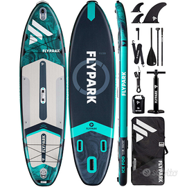 WOW!TAVOLA DA SUP GONFIABILE FLY PARK BRAND VERDE.