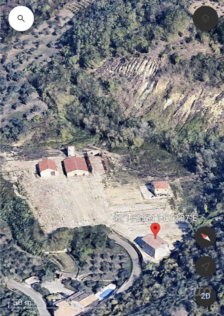 Terreno industriale con fabbricati e attività - Vista 2