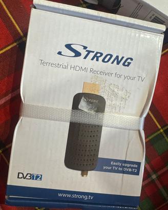 Decoder DVB-T2 HDMI STRONG – nuovo
