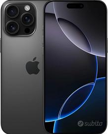 Apple iPhone 16 Pro Max – 256GB – Black (Nero)