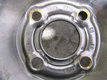 SET 4 CERCHI IN FERRO DA 13 POLLICI 4 FORI OPEL CO