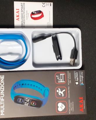 Akai orologio smart fitness multifunzione