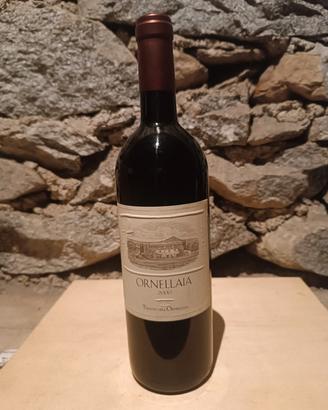 Vino Supertuscan Ornellaia Bolgheri Superiore 2000