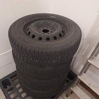 4 cerchi + gomme da neve per Fiat Panda 2018