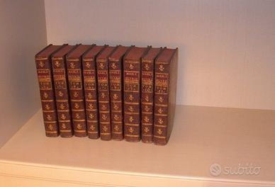 Scritti di Bonnot de Mably - 9 tomi - 1789
