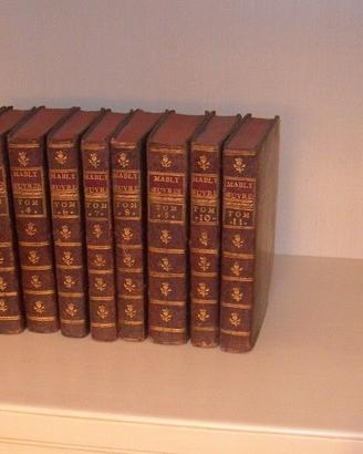 Scritti di Bonnot de Mably - 9 tomi - 1789