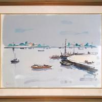 Paolo Sebastiani olio su tela 50x70