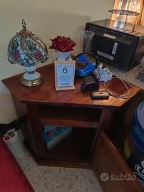 mobile angoliera in legno massello 