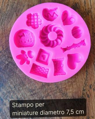 Stampi in silicone per miniature