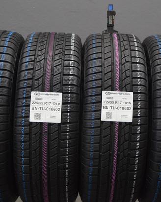 4 Pneumatici 225/55 R17 Marangoni Meteo