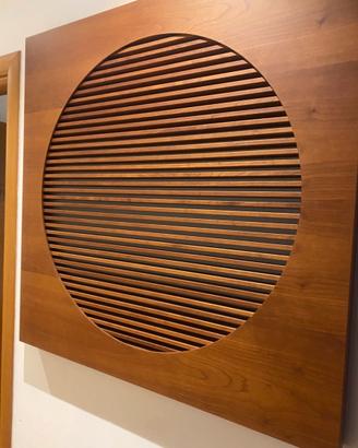 Porta cd in legno di ciliegio marca Porada
