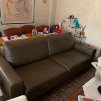 Divano Portfolio Molteni in pelle