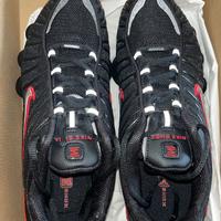 Nike Shox Nero Argento Metallico