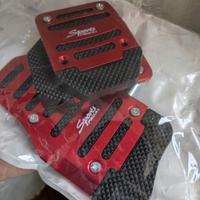 Set 3 pedali universali in alluminio