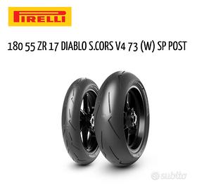 COPPIA PNEUMATICI PIRELLI 1207017-1805517 DIABLO S