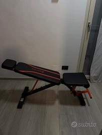 SET HOME GYM COMPLETO – PANCA + MANUBRI REGOLABILI