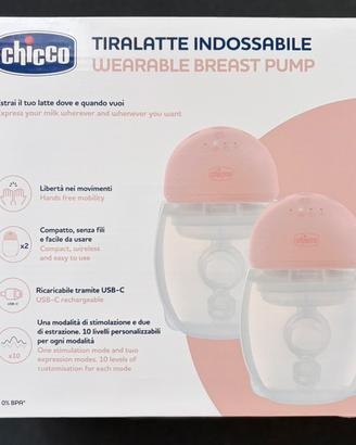 Tiralatte indossabile senza fili CHICCO