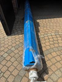 Copertuna per piscina con arrotolatore