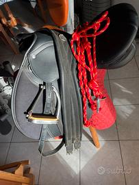 Sella inglese con testiera