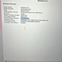 MacBook Pro 16” M1 Max 32GB RAM 1TB SSD