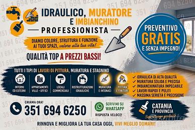 Imbianchino, Muratore e Idraulico Catania
