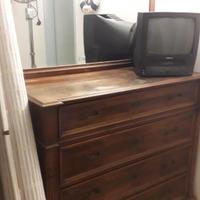 cassettiera op comò legno massello 