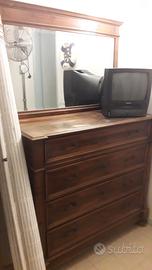 cassettiera op comò legno massello 