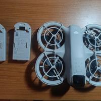 dji neo drone + 2 batteria e altri accessori 