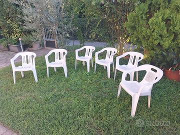 sedie giardino