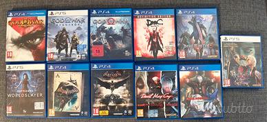 11 Giochi PS5 - God of War Batman Devil May Cry