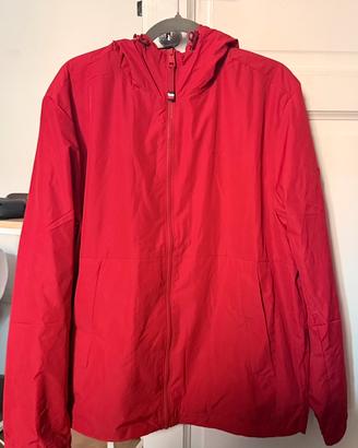 Giacca a vento Tommy Hilfiger rossa nuova