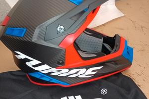 casco in carbonio tag L,  980gr