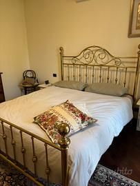 Letto Solmet matrimoniale in ottone