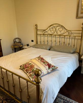Letto Solmet matrimoniale in ottone