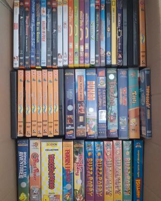 Collezione di VHS e DVD originali 