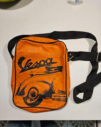 Tracolla Vespa in pelle