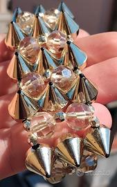 Bracciale oro diamanti materia oscura puri