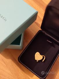 Ciondolo charms Tiffany oro 750