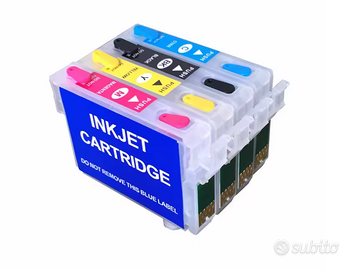 kit cartucce epson ricaricabili T1281 T1282 T1283