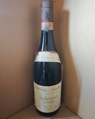 Vino Valtellina superiore Inferno riserva  1998