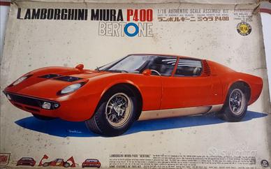 Kit Lamborghini Miura p400 Bertone scala 1/16