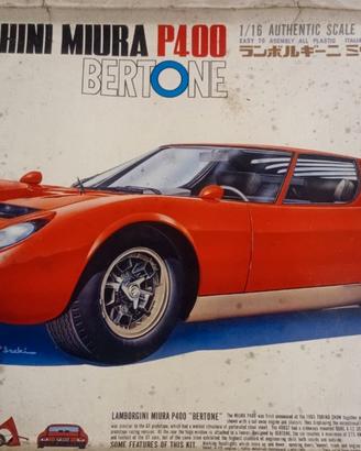 Kit Lamborghini Miura p400 Bertone scala 1/16