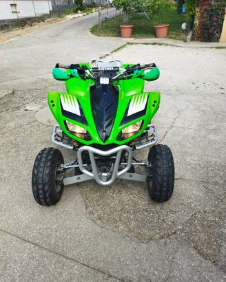 Kawasaki KFX 700 sospensioni ELKA a gas