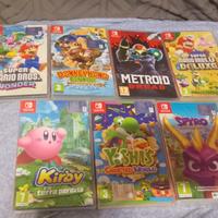7 giochi Nintendo switch 