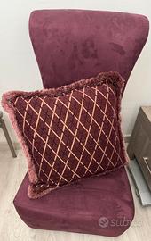 Poltrona Vintage bordeaux € 380 trattabili