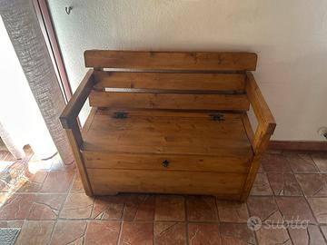Panca e tavolino